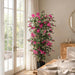 4'7" Bougainvillea Flower On Trellis Silk Plant w/Pot -Beauty (Pack of 2) - LPB237-BT
