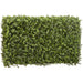 21.5"Hx37"Wx7"D UV-Resistant Outdoor Artificial Boxwood Topiary Hedge -Green - LPB246-GR
