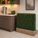 33"Hx39"Wx8"D Boxwood Artificial Topiary Hedge -Green - LPB257-GR/TT
