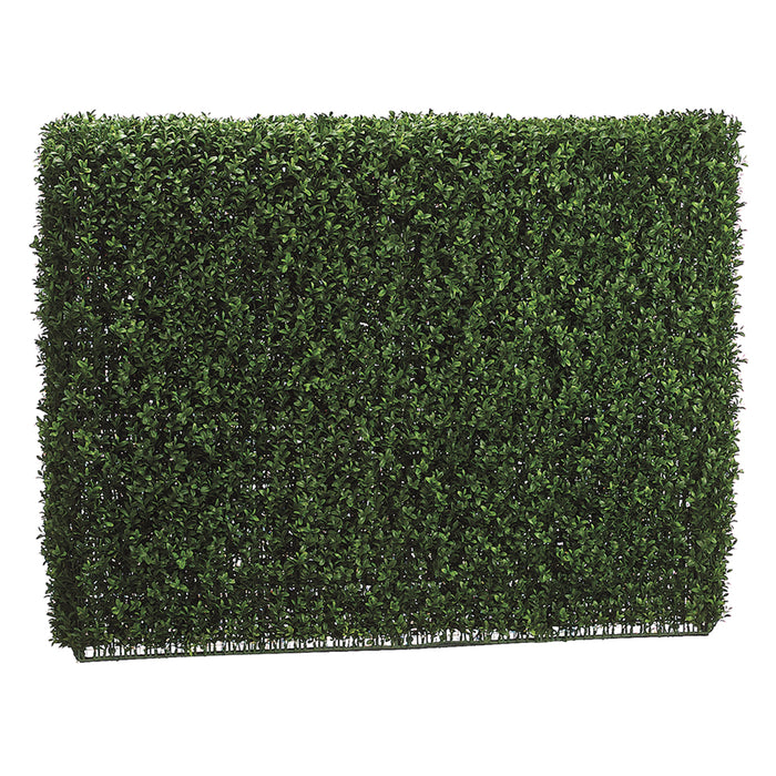 36"Hx46"Wx9"D Boxwood Artificial Topiary Hedge Indoor/Outdoor -Green - LPB259-GR/TT