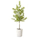 21" Boxwood Artificial Plant w/Cement Pot -Green (pack of 4) - LPB409-GR