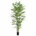 6' Bamboo Silk Tree w/Pot -1,680 Leaves -Green (Pack of 2) - LPB426-