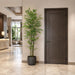 7' Bamboo Silk Tree w/Pot -1,980 Leaves -Green - LZB427-