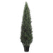 6' Cedar Cone-Shaped Artificial Topiary Tree w/Pot Indoor/Outdoor -Green - LPC046-GR