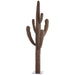 6'6" Saguaro Cactus Artificial Plant w/Metal Stand -Taupe - LPC402-TU