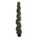 6' Cedar Spiral Artificial Topiary Tree w/Pot -Green (Open Box) - SAFR-LPC816-GR