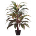 40" Cordyline Silk Plant w/Pot -Red/Green (pack of 4) - LPC840-RE/GR