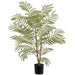 27" Delonix Regia Leaf Silk Plant w/Plastic Pot -Green (Pack of 4) - LPD532-GR