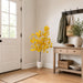 4'1" Silk Ginkgo Leaf Tree w/Clay Pot -Yellow - LPG204-YE