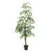 8'3" Monstera Dilacerata Leaf Silk Plant w/Plastic Pot -Green - LPM424-GR