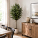 6' Olive Silk Tree w/Pot -2 Tone Green - LZO416-GR/TT