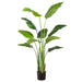 5' Silk Traveller Palm Tree w/Plastic Pot -Green (pack of 2) - LPP005-GR