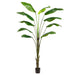 10' Multi Trunk Silk Traveller Palm Tree w/Plastic Pot -Green (pack of 2) - LPP015-GR