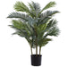 30" Bella Parlor Palm Silk Tree w/Pot -Green (Pack of 4) - LPP026-GR