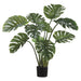 39" Split Leaf Philodendron Monstera Silk Plant w/Pot -Green - LZP120-GR/TT