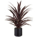 28" Yucca Artificial Plant w/Plastic Pot -Plum - LPY176-PL