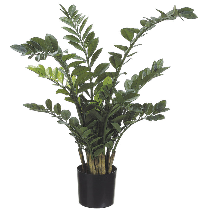 42" Zanzibar Gem Zamioculcas Succulent Artificial Plant w/Pot (pack of 2) - LPZ457-GR