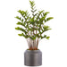 43" Zanzibar Gem Zamioculcas Succulent Artificial Plant w/Polyresin Pot -Green - LPZ825-GR