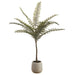 24" Jacaranda Fern Leaf Silk Tree w/Plastic Pot -Green (Pack of 4) - LQF155-GR