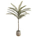 34" Jacaranda Fern Leaf Silk Tree w/Plastic Pot -Green (Pack of 4) - LQF156-GR