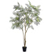 9'6" Jacaranda Fern Artificial Tree w/Plastic Pot -Green - LQF225-GR