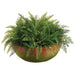21.5" Mixed Fern Artificial Plant w/Mgo Planter -Green - LQF339-GR
