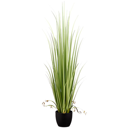 5' Reed Grass Artificial Plant w/Pot -Light Green (pack of 2) - LQG201-GR/LT