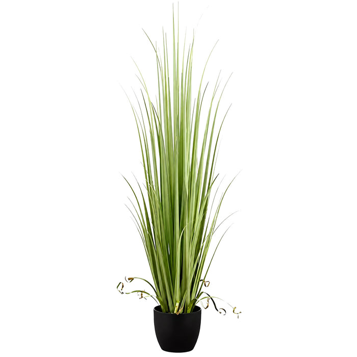 5' Reed Grass Artificial Plant w/Pot -Light Green (Pack of 2) - LQG201-GR/LT