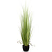 5' Reed Grass Artificial Plant w/Pot -Light Green (pack of 2) - LQG201-GR/LT