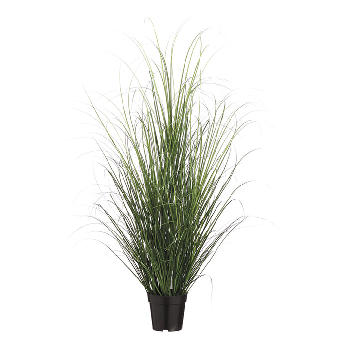 4' Grass Artificial Plant w/Pot -2 Tone Green (pack of 4) - LQG341-GR/TT