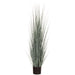 4' Grass Artificial Plant w/Plastic Pot -Green/Gray (pack of 4) - LQG504-GR/GY
