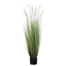 4' Dog Tail Grass Artificial Plant w/Pot -Green/Brown (pack of 4) - LQG784-GR/BR