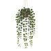 27" Heart-Shaped Pothos Leaf Silk Plant w/Hanging Basket -Green (Pack of 6) - LQP445-GR
