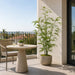 6' Outdoor UV-Resistant Faux Bamboo Tree w/Pot -Green - LTB003-GR