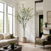 7'10" Black Olive Silk Tree w/Pot -Green (Pack of 2) - LTB013-GR