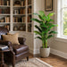 5' Banana Silk Plant w/Pot -Green (Pack of 2) - LTB515-GR