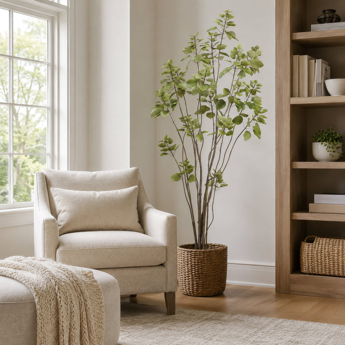 6' Cotinus Silk Tree w/Pot -Green (Pack of 2) - LTC372-GR