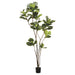 7' EVA Fiddle Leaf Fig Silk Tree w/Pot -Green - LTF007-GR