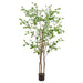 6'10" Silk Mini Leaf Tree w/Plastic Pot -Green (pack of 2) - LTL143-GR