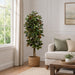 5' Silk Magnolia Tree w/Pot -Green (Pack of 2) - LTM105-GR