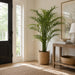 6'10" Areca Palm Silk Tree w/Plastic Pot -Green - LTP024-GR
