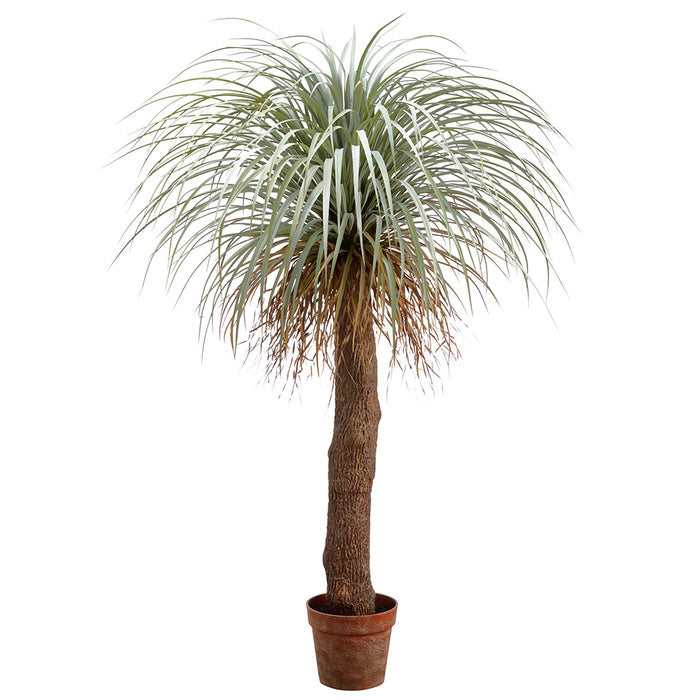 4'6" Silk Desert Palm Tree w/Pot -Green/Gray - LTP157-GR/GY