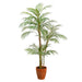 5'2" Silk Tropical Areca Palm Tree w/Clay Pot -Green - LTP162-GR