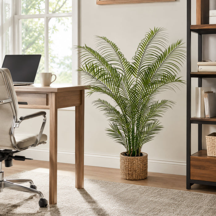 5'2" Areca Silk Palm Tree w/Pot -Green (Pack of 2) - LTP164-GR