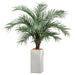 3'11" Areca Silk Palm Tree w/Ceramic Pot -Green - LTP185-GR
