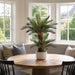 32" Sago Cycas Artificial Palm Tree w/Pot -Green - LTP672-GR