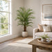 5'7" Silk Tropical Areca Palm Tree w/Plastic Pot -Green (Pack of 2) - LTP726-GR