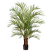 5'7" Silk Tropical Areca Palm Tree w/Plastic Pot -Green (pack of 2) - LTP726-GR