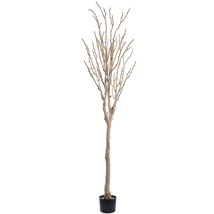 9' Twig Artificial Tree w/Plastic Pot -Gray/Brown - LTT915-GY/BR