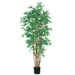 5' Japanese Bamboo Silk Tree w/Pot -2,400 Leaves - LZB051-GR/TT